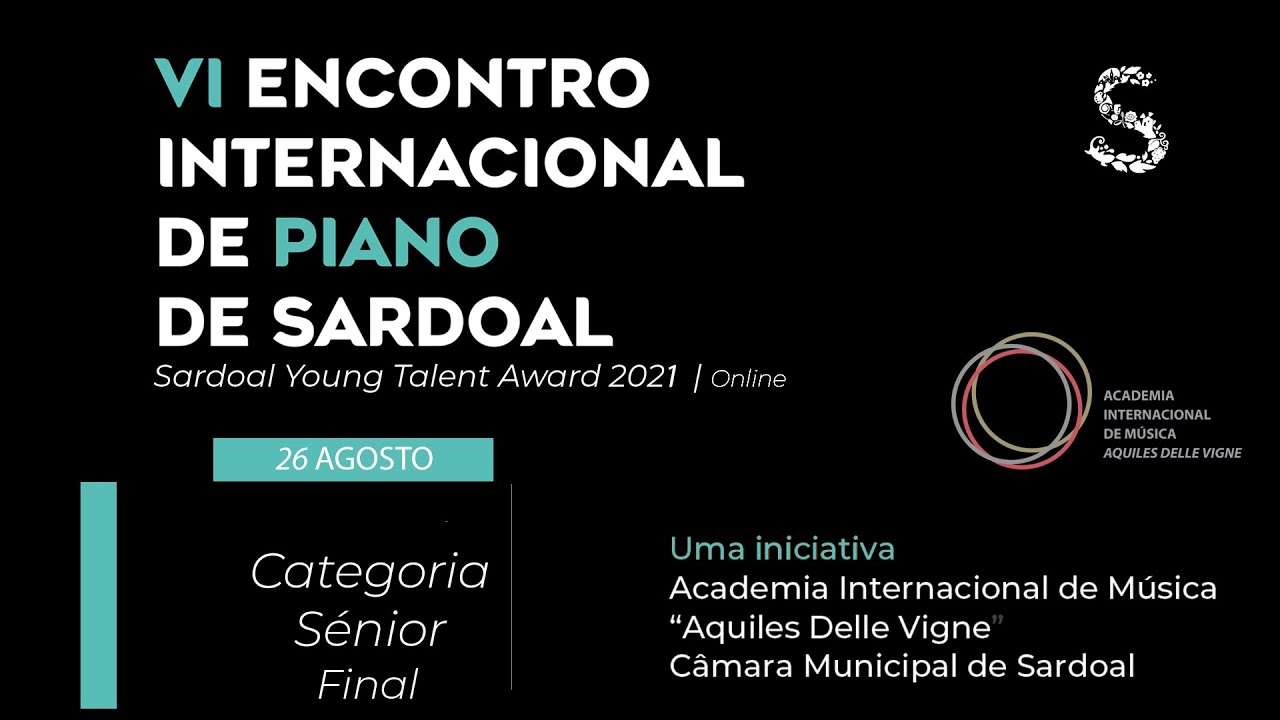 Sardoal Young Talent Award 2021, Senior Category - FINAL, Part A