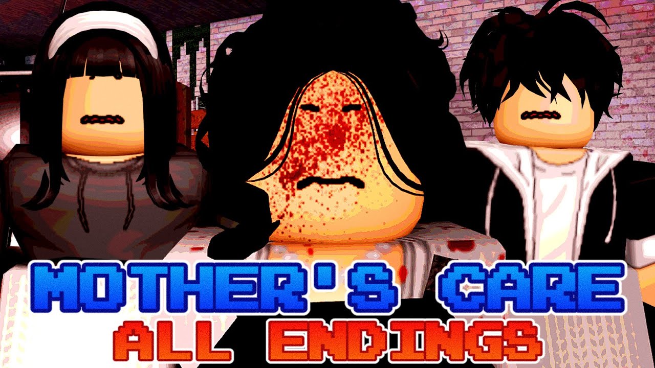 Mother's Care - ALL ENDINGS [Full Walkthrough] - Roblox