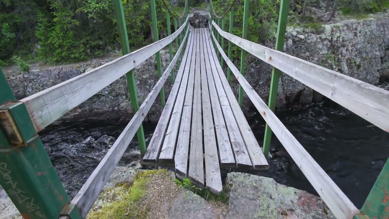 11.07.2025 Hängebrücke über den Ämån und Storstupet