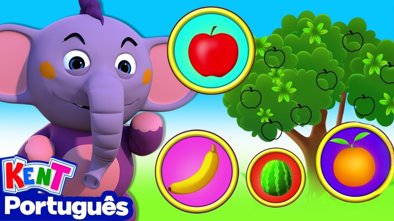 Qual Fruta é Esta? Adivinhe as Frutas | Vídeo Educativo | Kent o Elefante