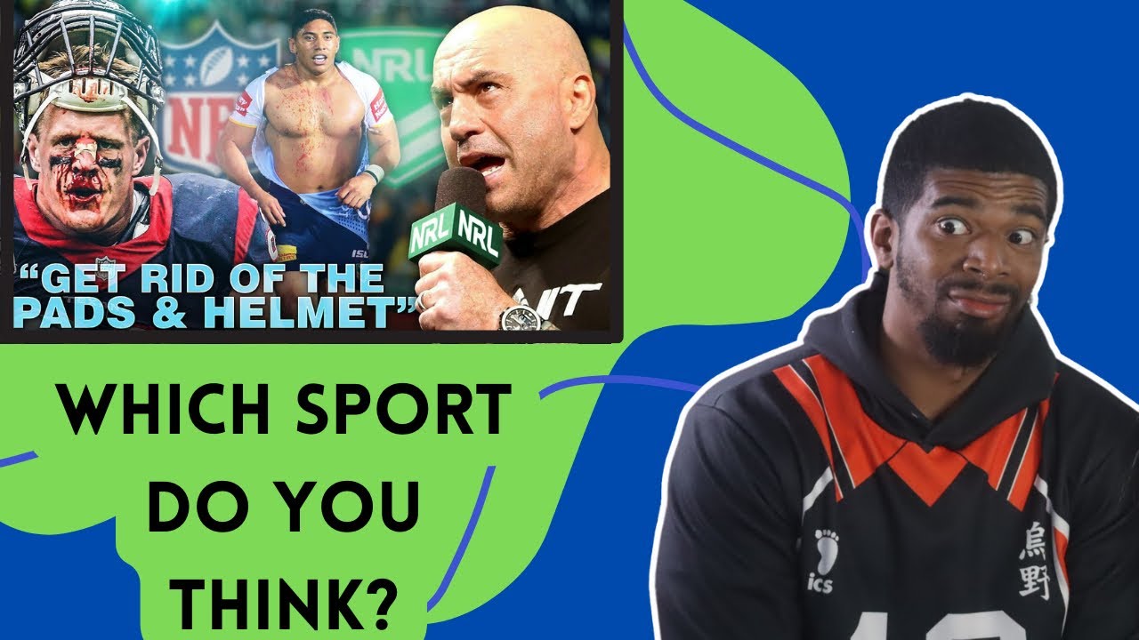 NFL FAN REACTS TO Which SPORT is Tougher, Rugby League or American Football? | NRL vs NFL