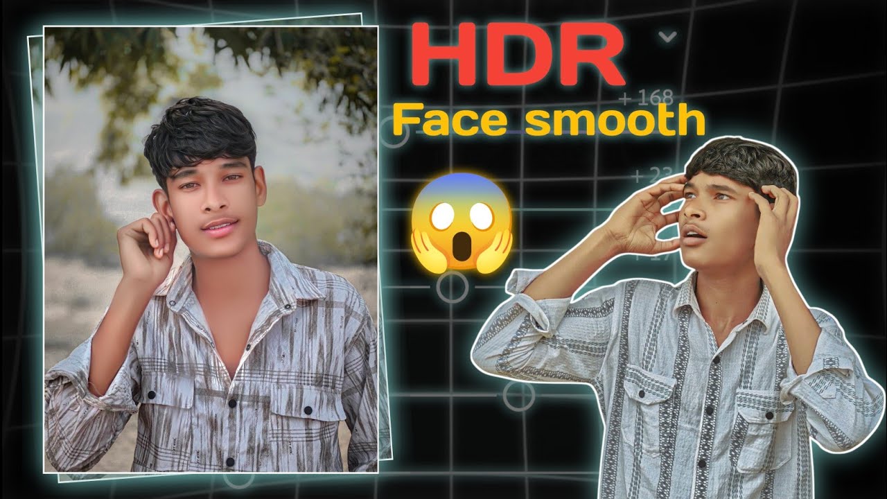 HDR face smooth photo editing 😱| Lightroom se colour grading | and Lightroom se complete editing...