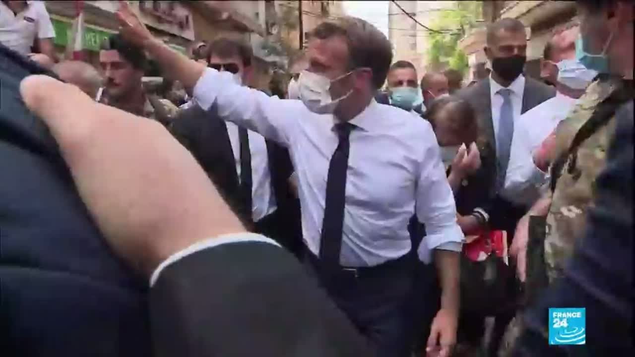 Beirut explosion: Macron visits traumatised Lebanon and offers help