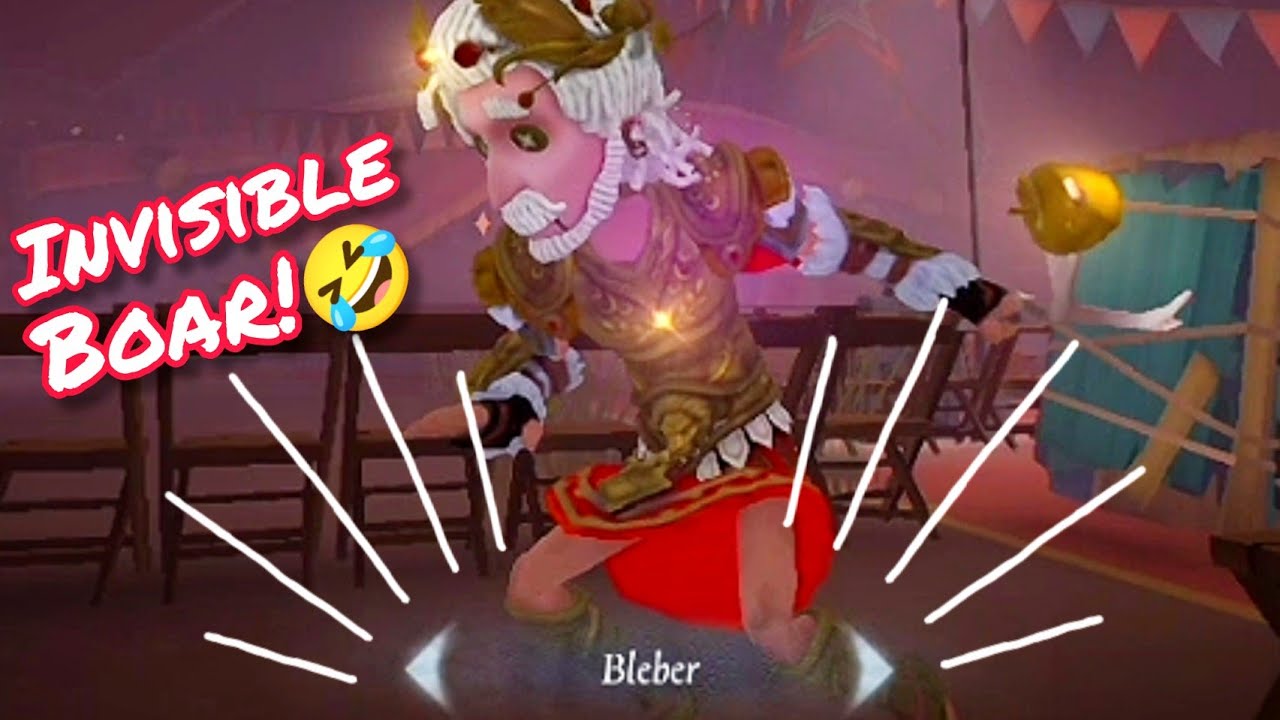 Funny Invisible Bug 🐗🤣👌 Identity V WTF Moment Clip