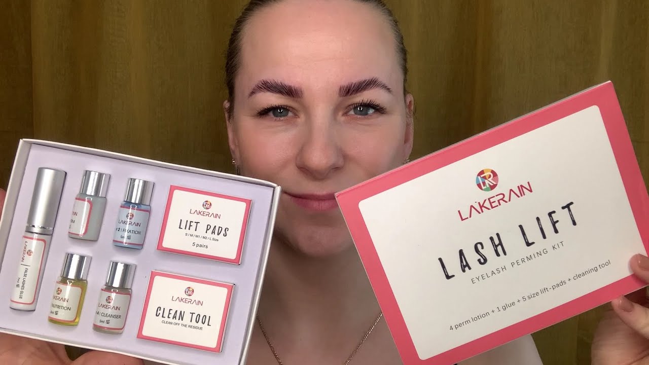 Laminacja brwi w domu LAKERAIN Lash Lift