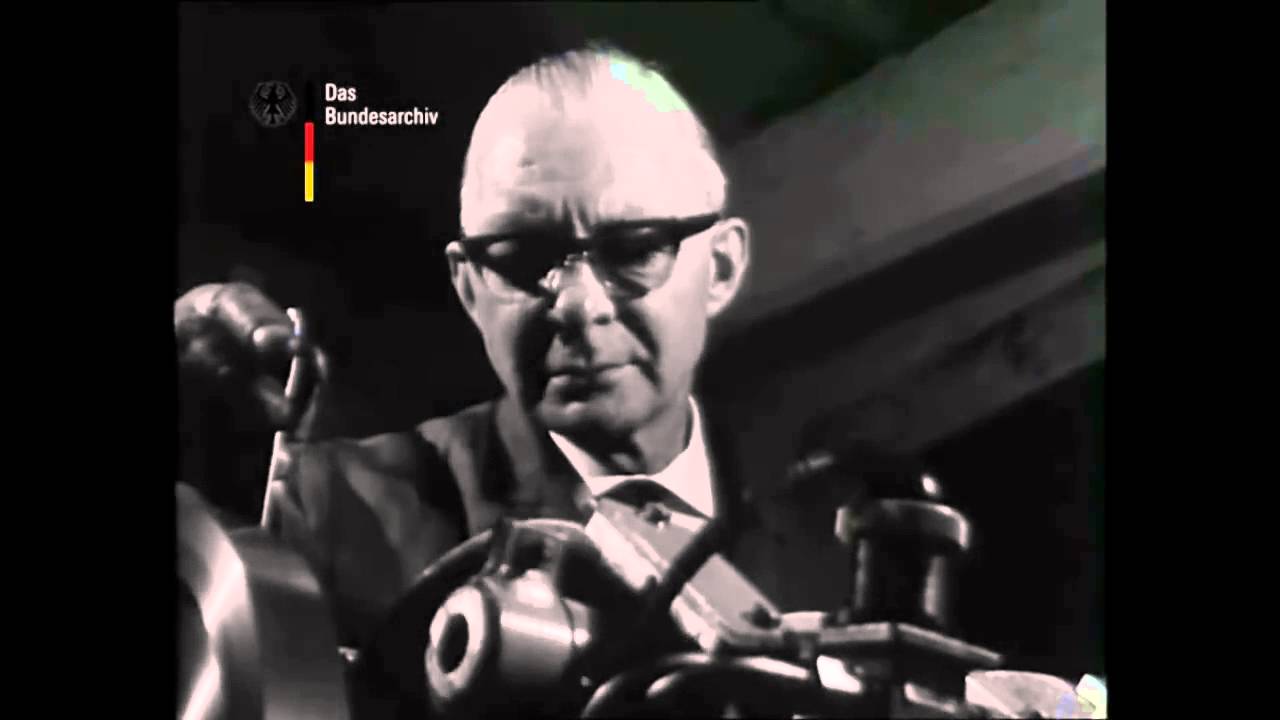 Dauermagnetmotor doch kein Hirngespinst - Bundesarchiv 1954
