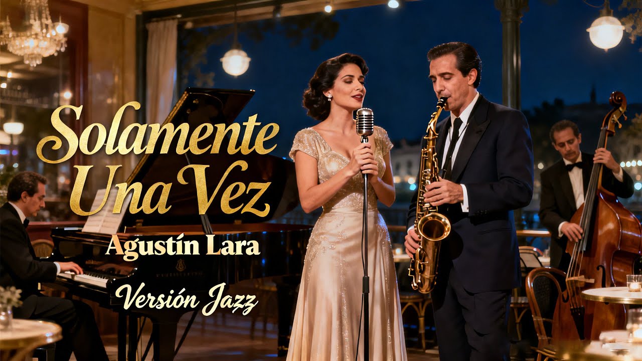 Solamente Una Vez – Agustín Lara | Cover Bolero Jazz | Jazz Latino y Música Romántica
