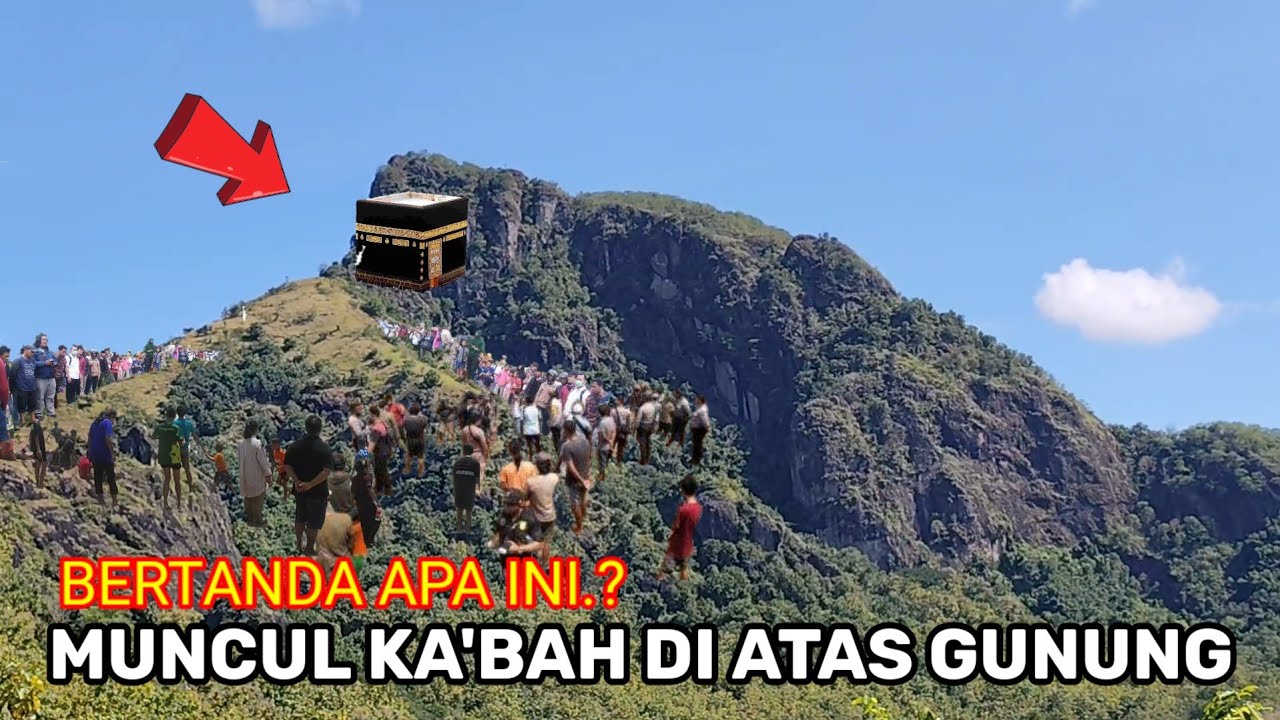 Viral‼️Detik² Kejadian Lagi Di Tulungagung Muncul Ka'bah Di Atas Gunung HEBOHKAN WARGA