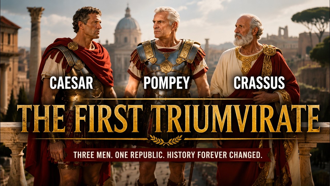 The First Triumvirate: Caesar, Pompey & Crassus &ndash; How 3 Men Broke the Roman Republic