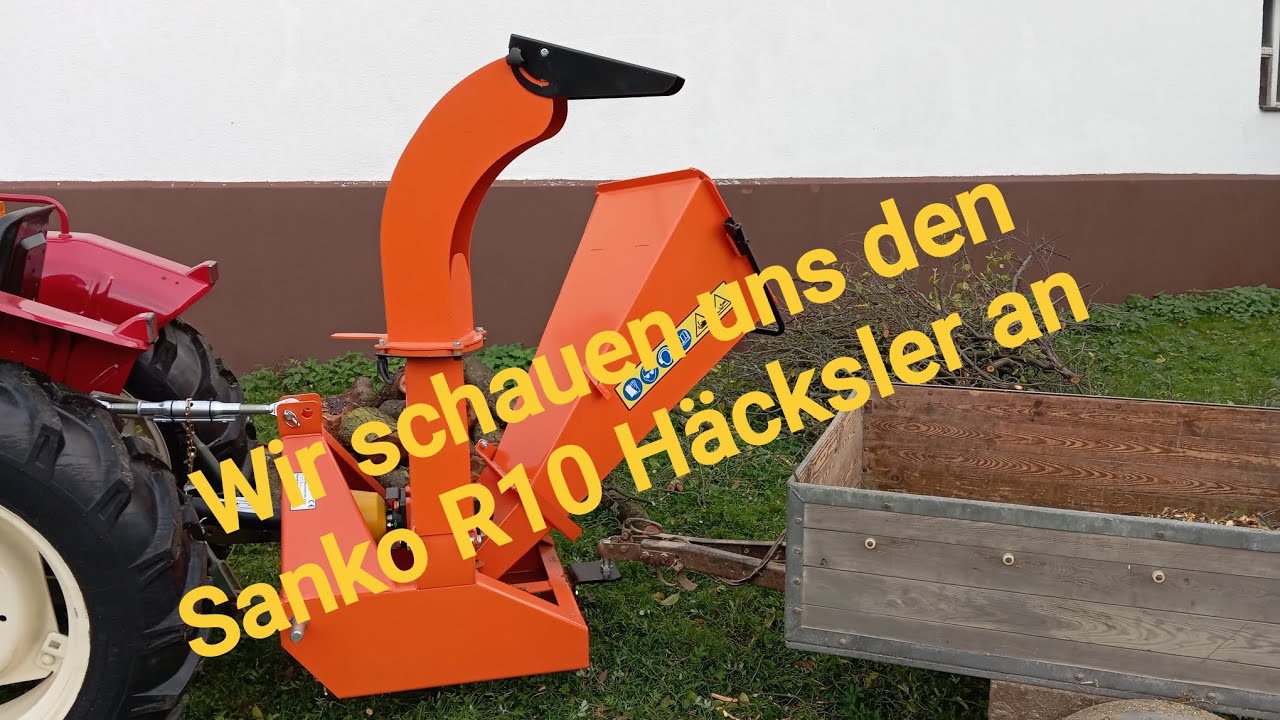 Sanko R10 Häcksler im Überblick, tolle Technik Made in Poland