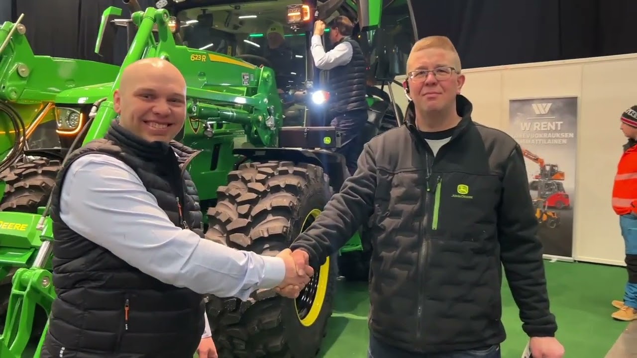 Talvitiepäivät - 6R 150 -traktorin asiakashaastattelu