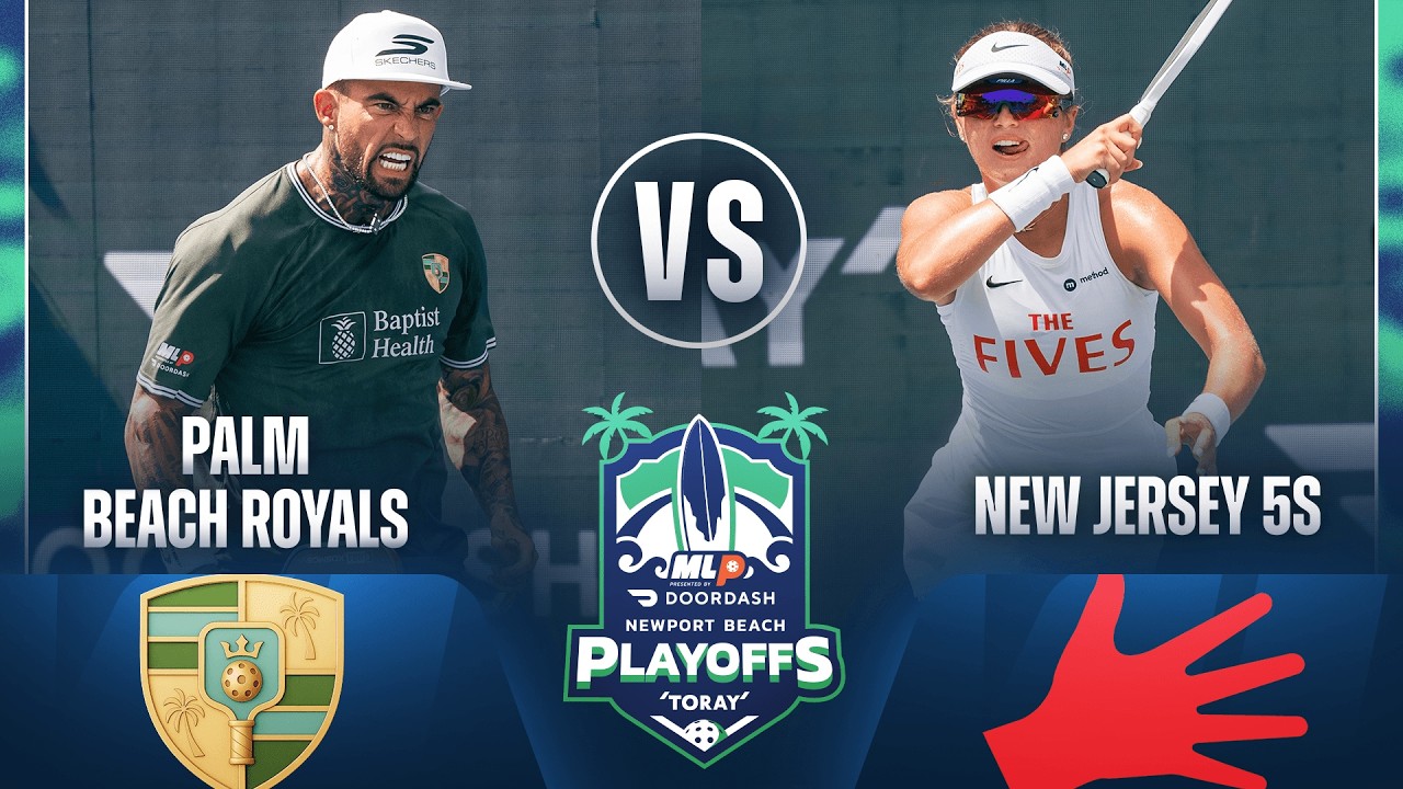 Palm Beach Royals vs New Jersey 5s - Match 1 at 2026 MLP Newport Beach Playoffs - Day 2