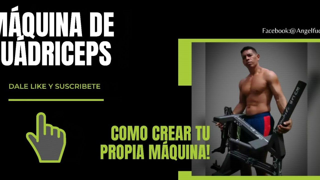 COMO HACER BANCO DE CUÁDRICEPS.