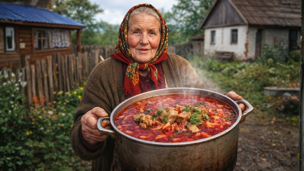 POV: Ukrainian Village Grandma Wakes Up at 4 AM… Here’s Her Daily Routine 7 DAY TIMELAPS 😳