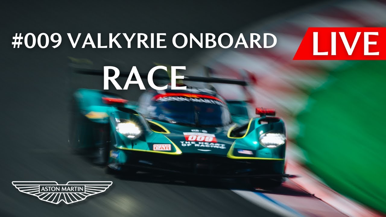 Onboard Live Stream - #009 Valkyrie Hypercar | 2025 Fuji 6 Hours