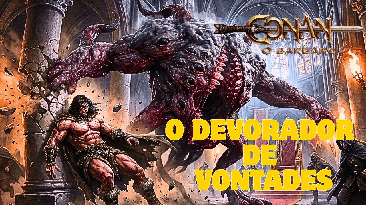 Conan e Lady Yseira Contra Cultos Sombrios e Possessão Maligna
