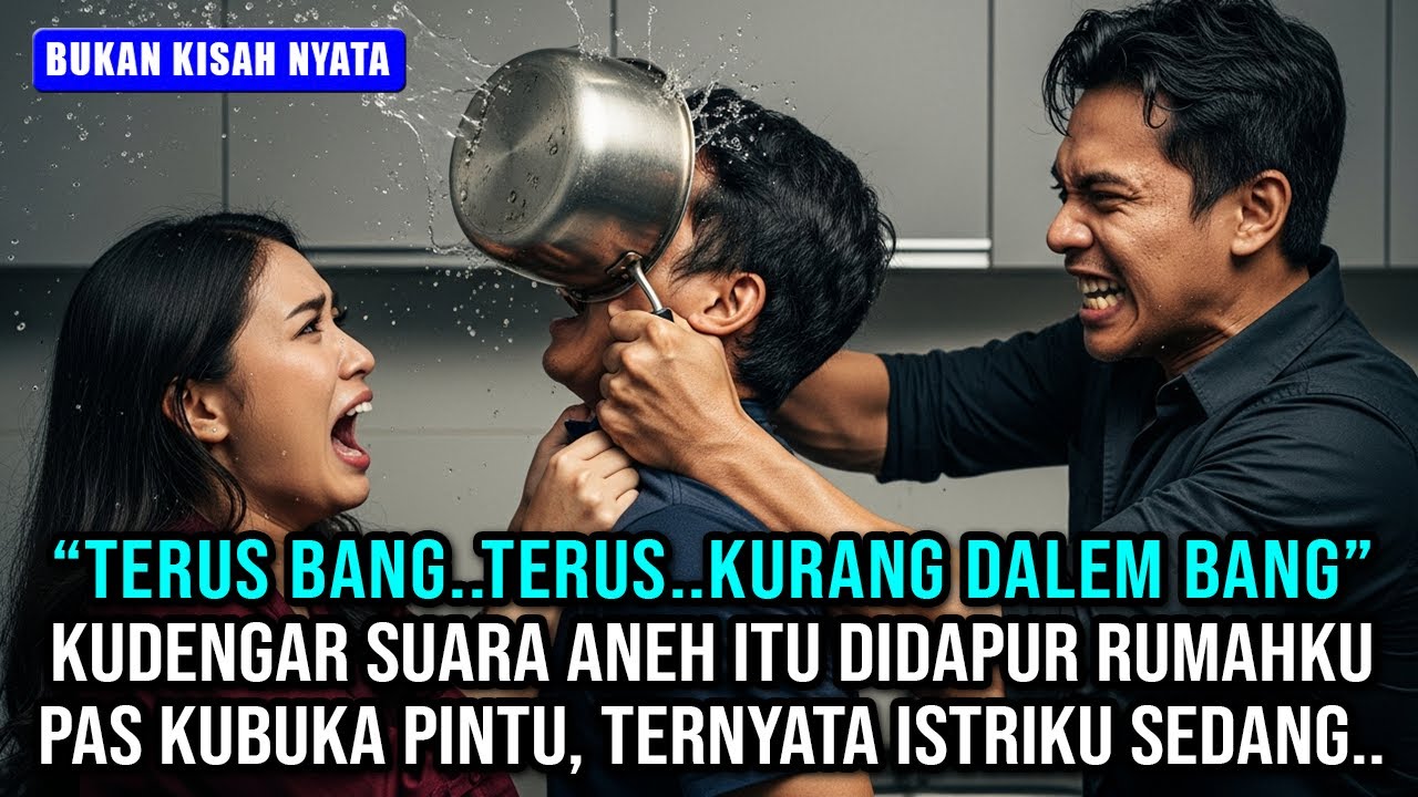 AUTO PANCI MELAYANG ! ISTRIKU SELINGKUH BERCUMBU DI DAPUR PAS AKU BARU PULANG KERJA!