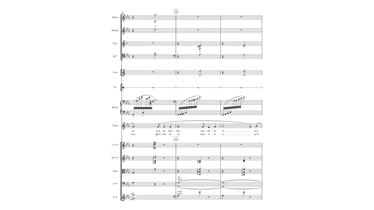 Maurice Ravel — Deux mélodies hébraïques (1914/1920) [w/ score]
