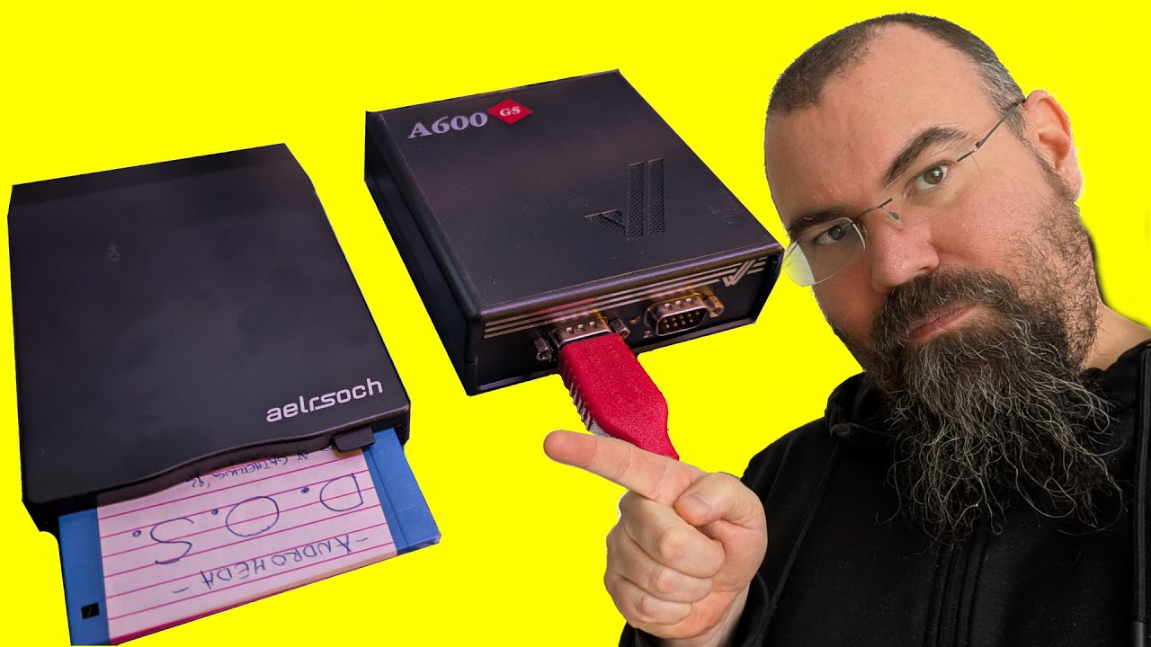 Amiga floppies on the A600GS