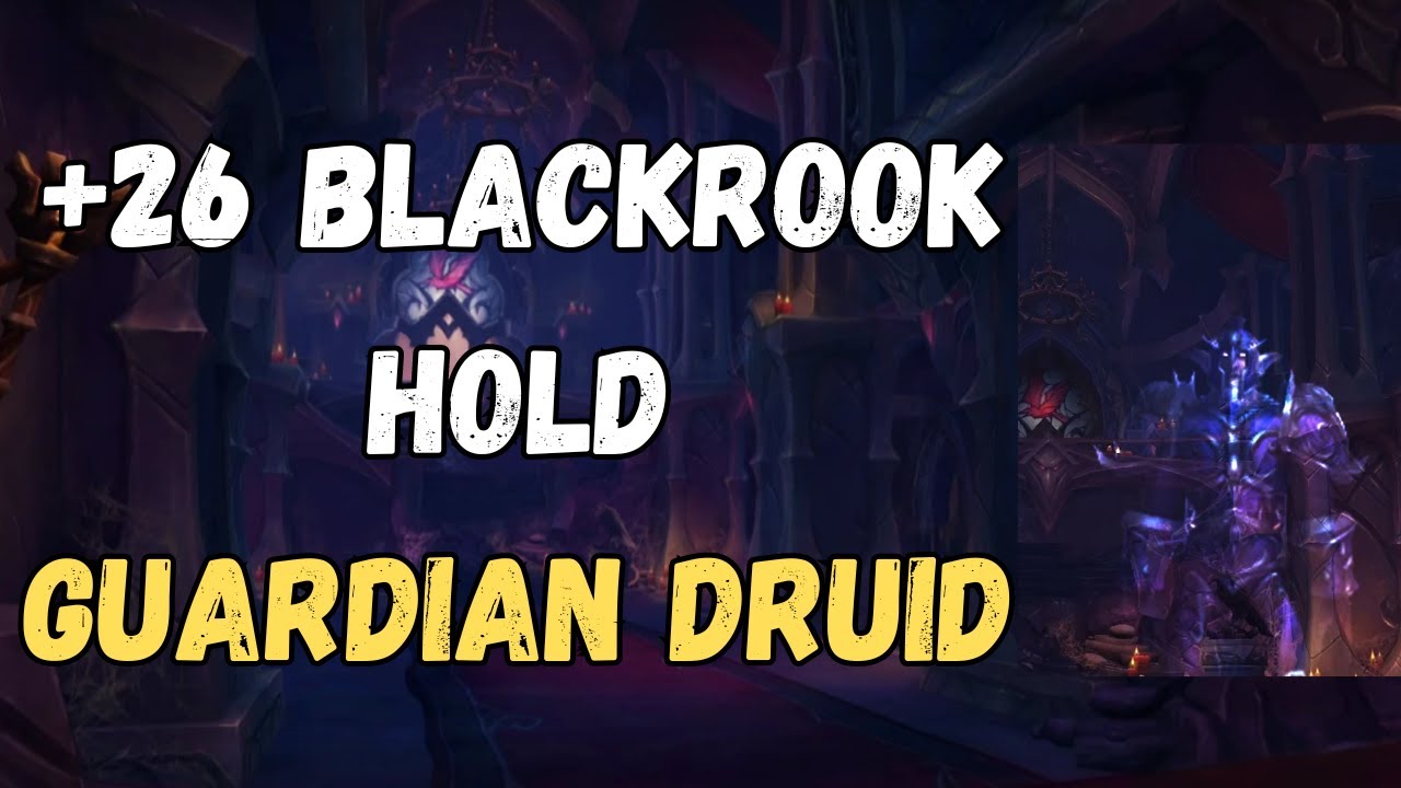 Guardian Druid M+ 26 Blackrook Hold | Fort Spiteful Volcanic | Left = Bad?