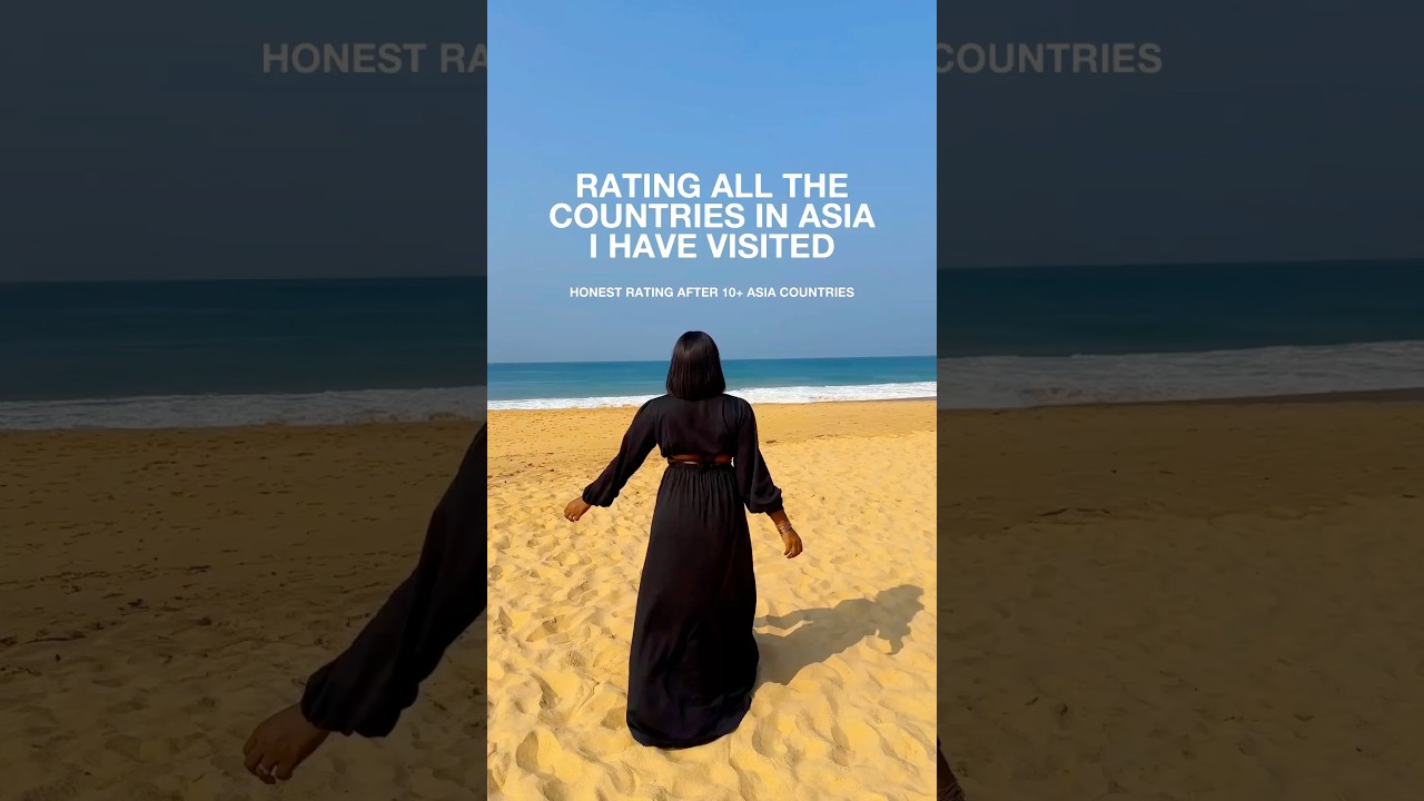 Rating my experiences traveling in Asia as a Black woman. #blackexperience #travel #blacktraveler