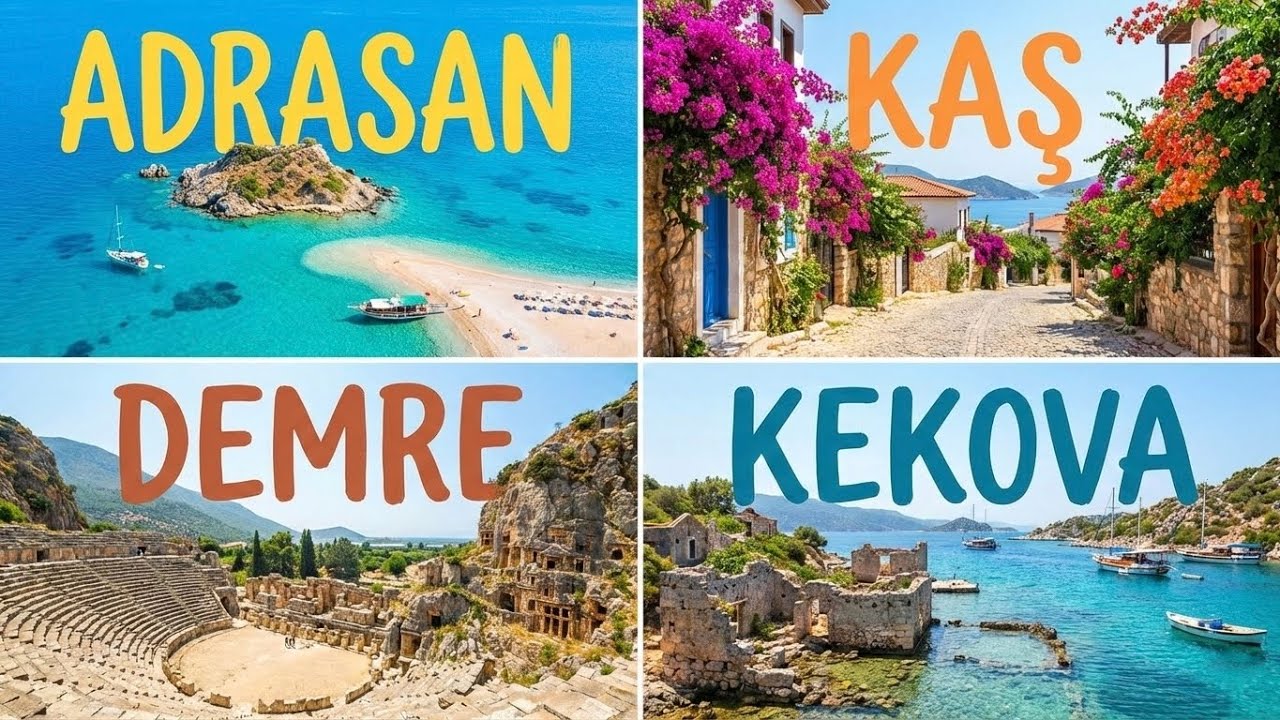 Mavinin Her Tonu ''ADRASAN - KAŞ  - KEKOVA - DEMRE''