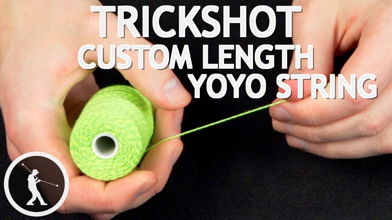 YoYoFactory Trick Shot String Tutorial - Make Your Own Custom Length Yoyo String