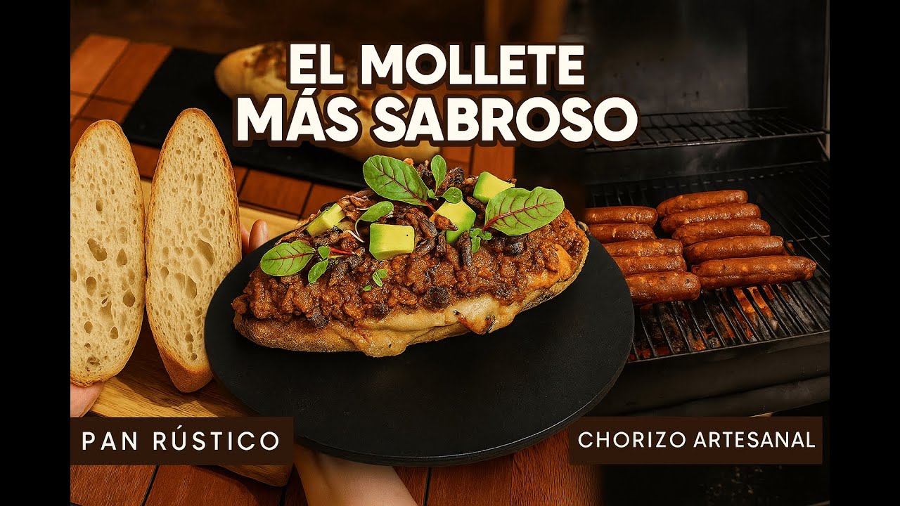 🥖 El Bolillo Rústico que se volvió un Mollete Gourmet 🔥🇲🇽