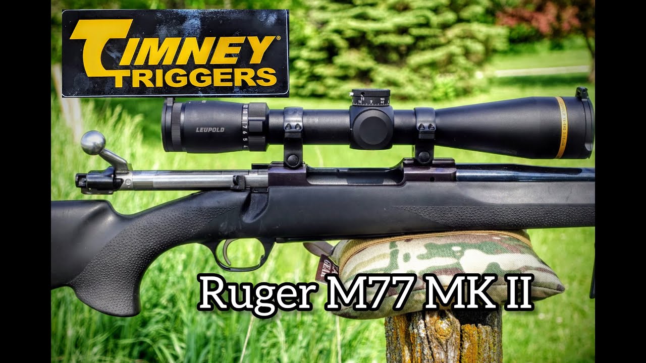 Установка Timney на Ruger M77 MKII