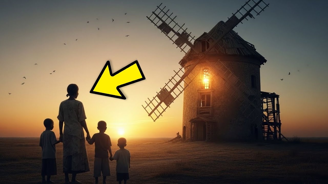 WIDOW turns ABANDONED WINDMILL into HOME — What SHE FOUND inside...