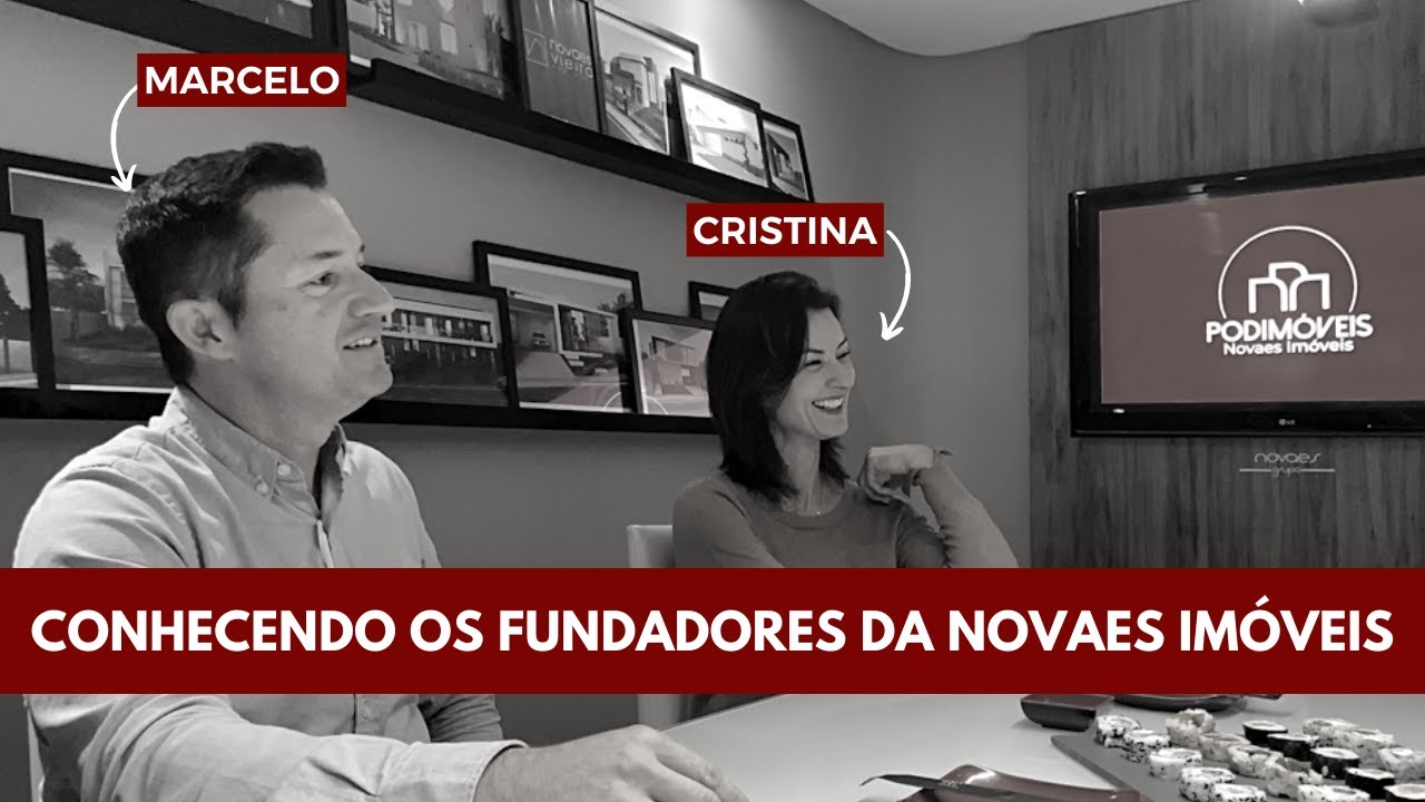 PodCast#1- Marcelo e Cristina, os fundadores da Novaes Im&oacute;veis.
