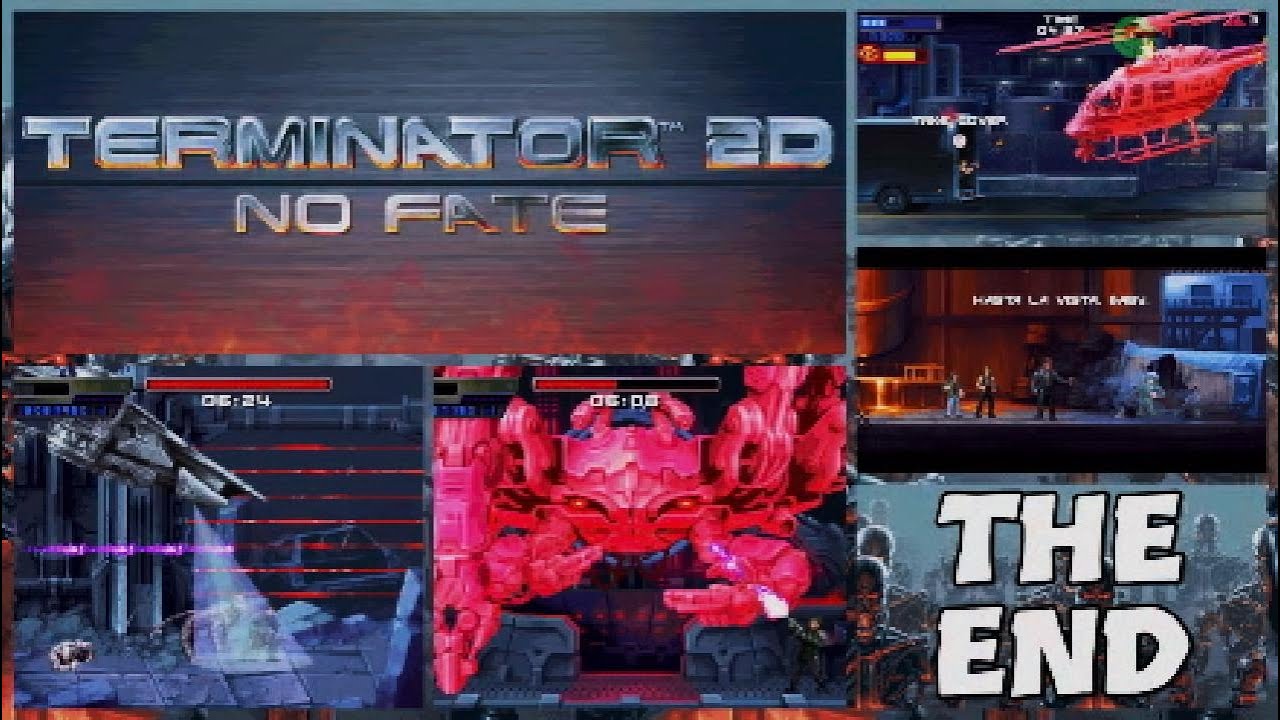 Hei nyt pelataan Terminator 2D No Fate Finaali
