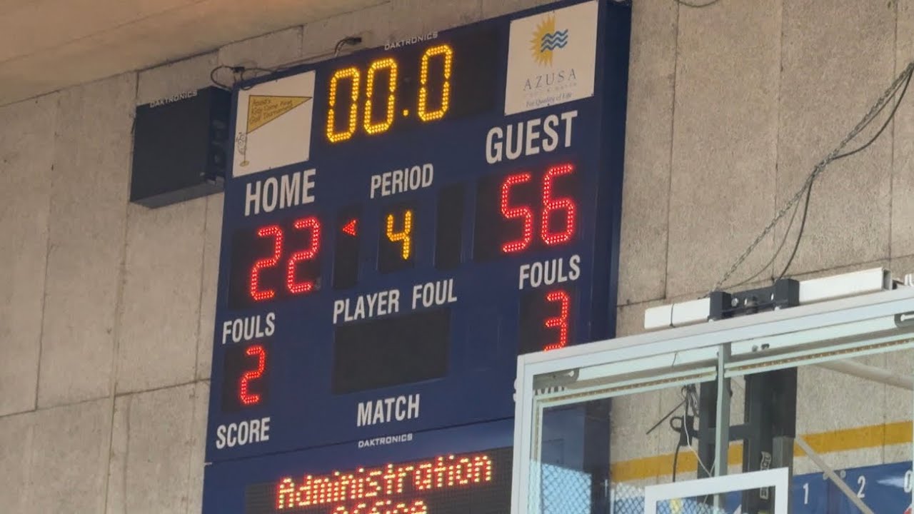 Raptors Vs Bucks Azusa Rec Game 1