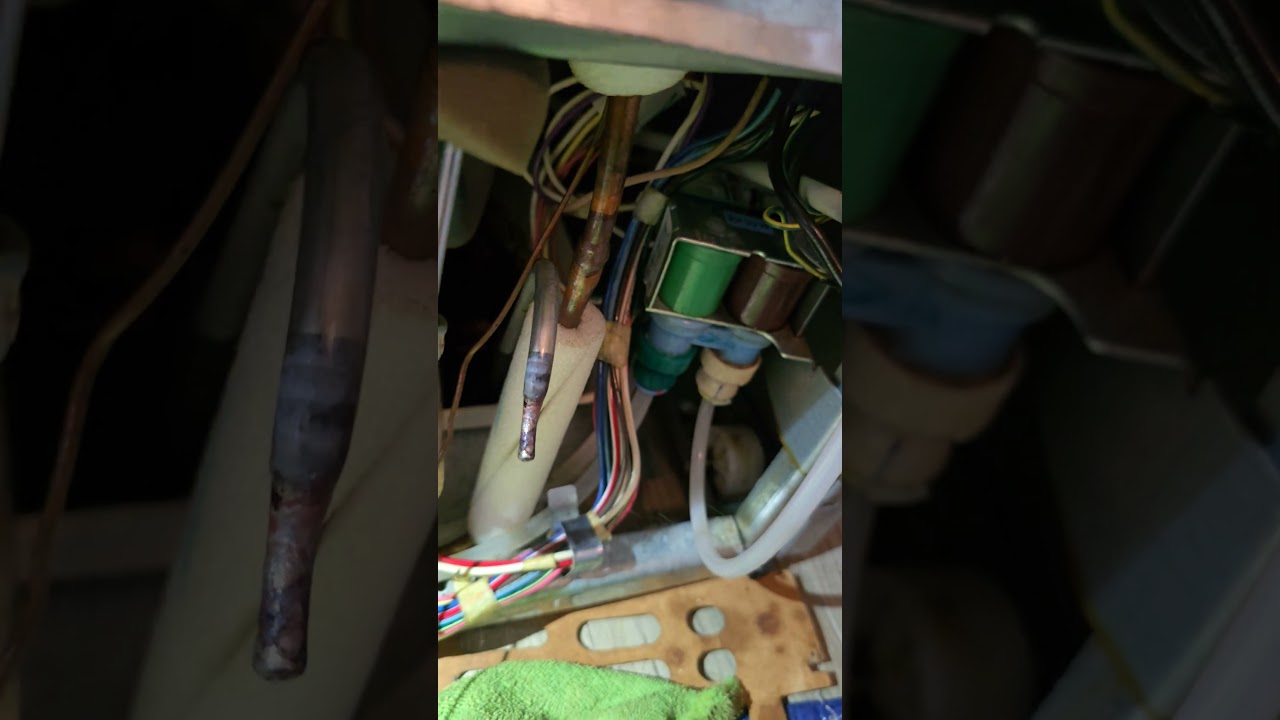 it's a bad new compressor fresh from the box.