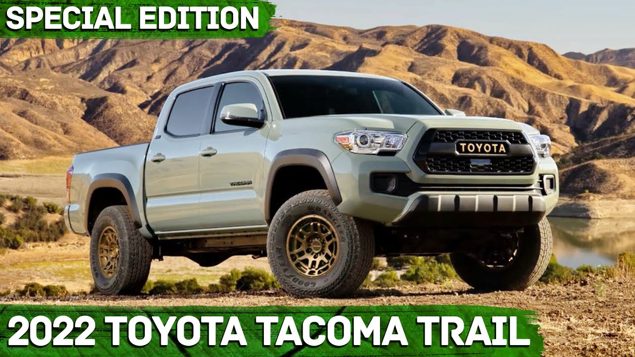 New 2022 Toyota Tacoma Trail - Special Edition Revealed
