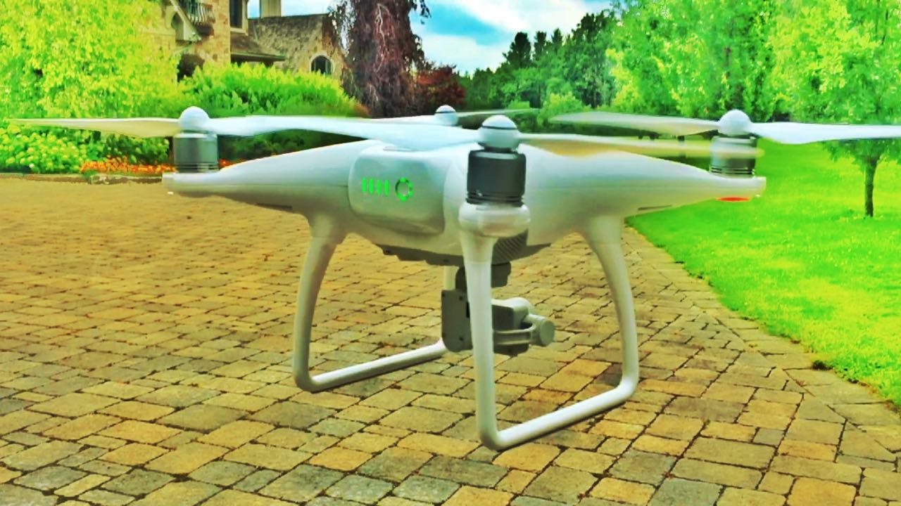 NEW DJI Phantom 4 TEST - Active Tracking