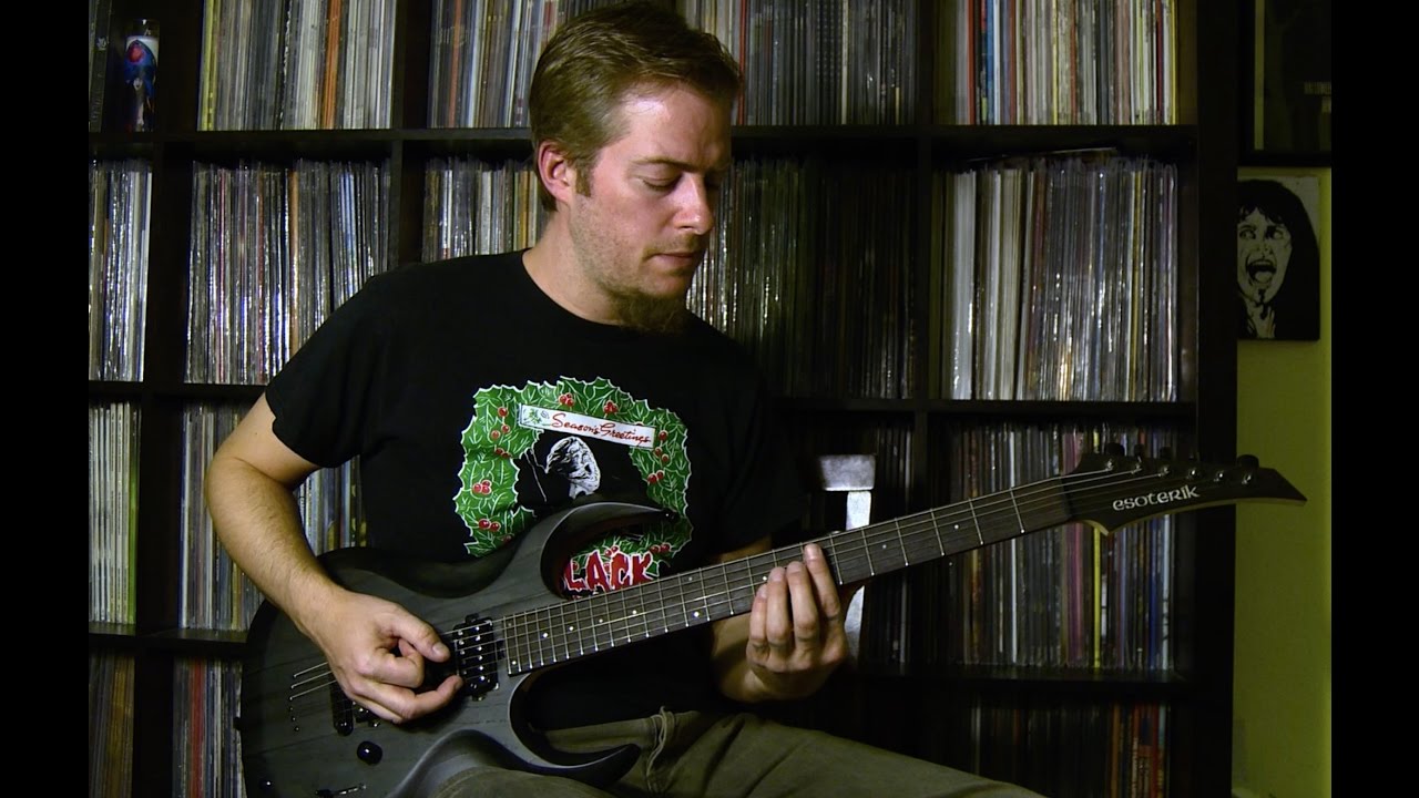 Deron Miller CKY riffs with Esoterik LK27 baritone