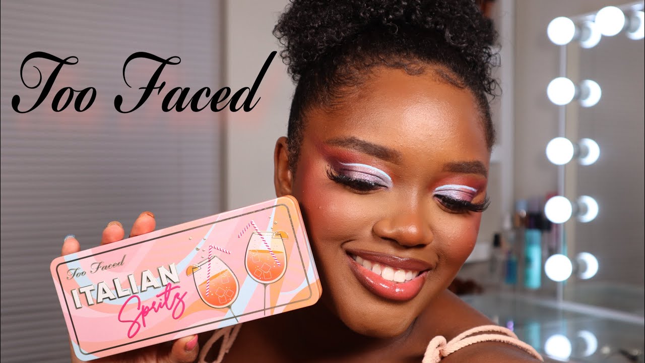 TRYING THE NEW TOO FACED ITALIAN SPRITZ PALETTE