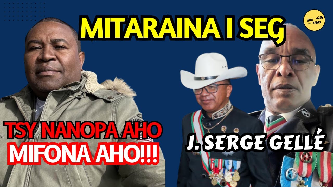 TONGA TANY AMIN'I JENERALY SERGE GELLÉ NY HAFATR'I KOTO LILAHIMAHITSOAMBO