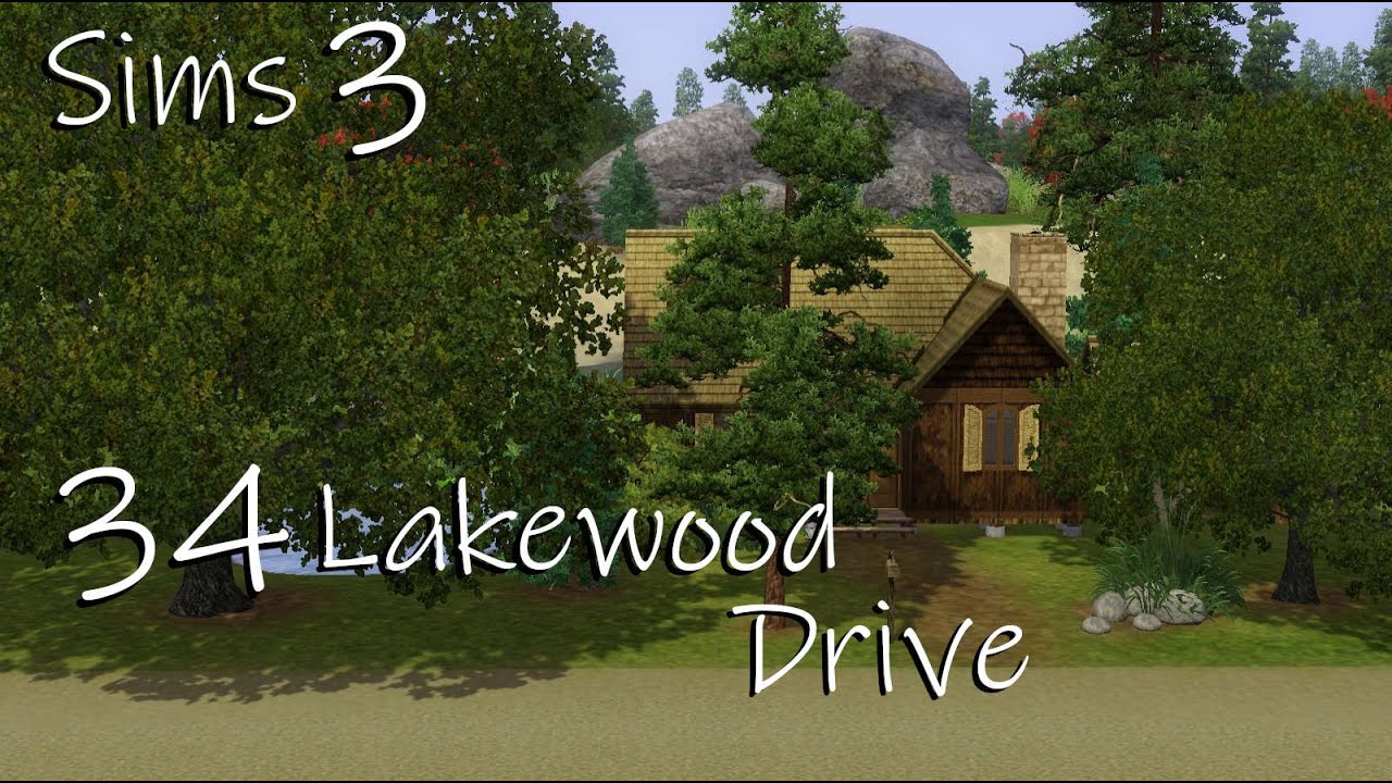 Sims 3: Create a World - 34 Lakewood Dr