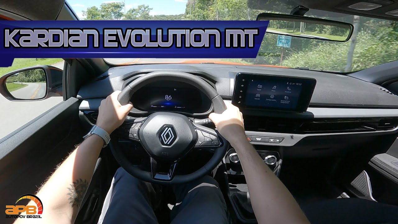 '2025 RENAULT KARDIAN [EVOLUTION MT6] 1.0 TURBO | POV RIDE TEST DRIVE IN CURITIBA/BRAZIL!