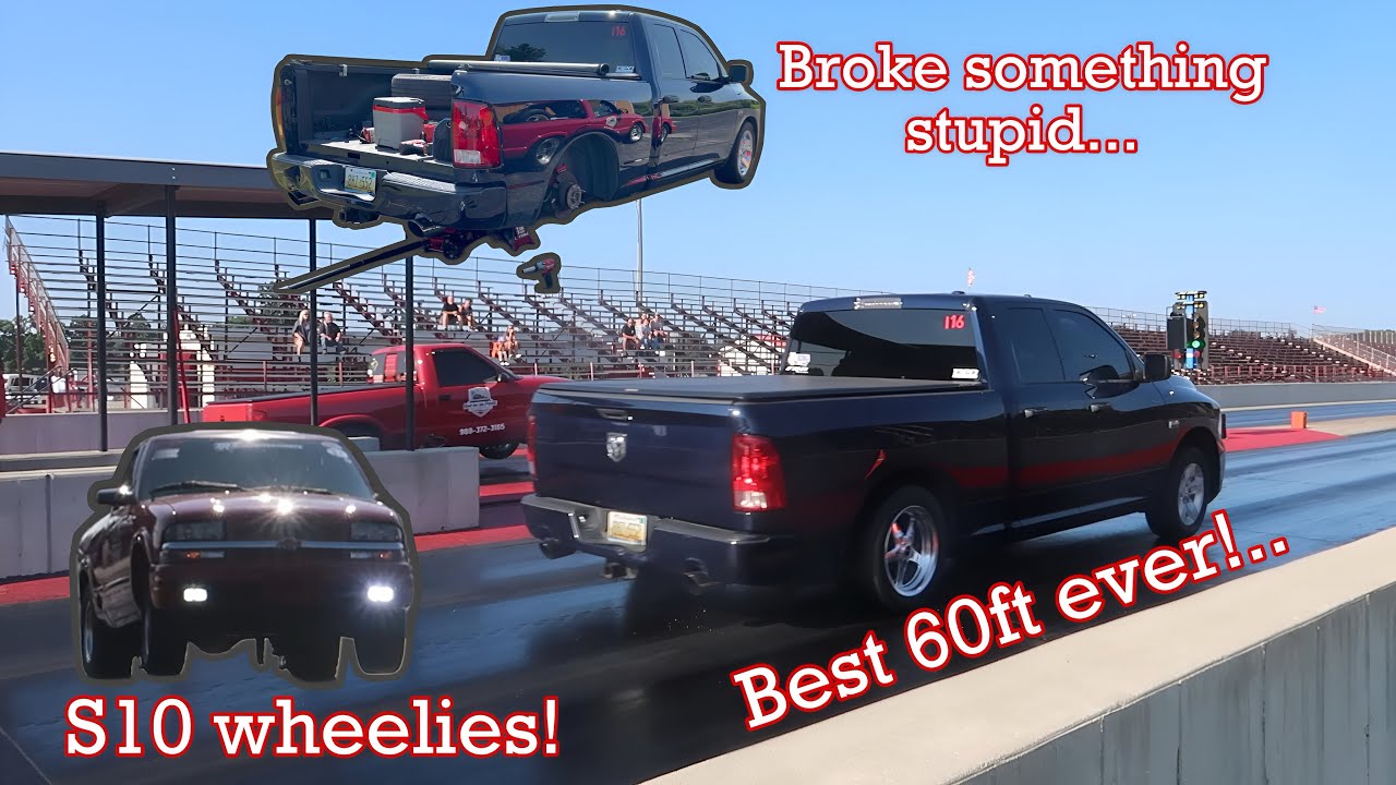 New 60ft Record, S10 Wheelies, And Some Small Broken Parts! Heads Up Hustle Day 2/3!