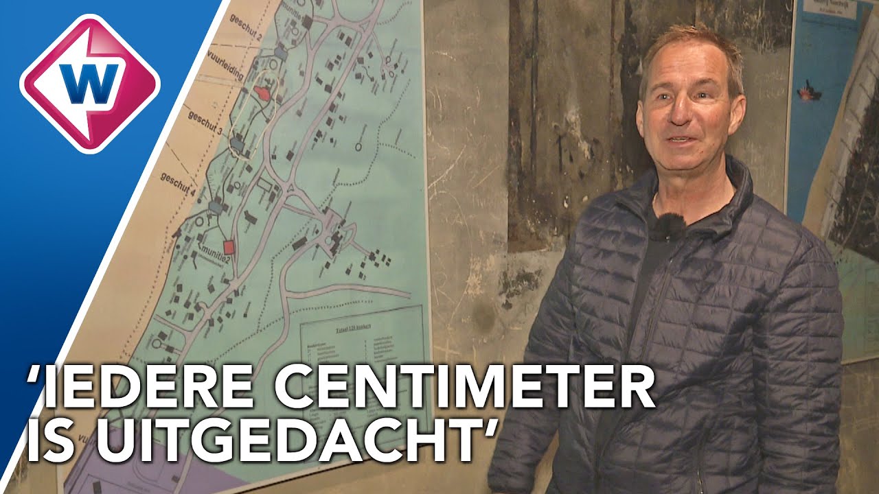 Zo ziet het gangenstelsel vol bunkers in de Noordwijkse duinen eruit