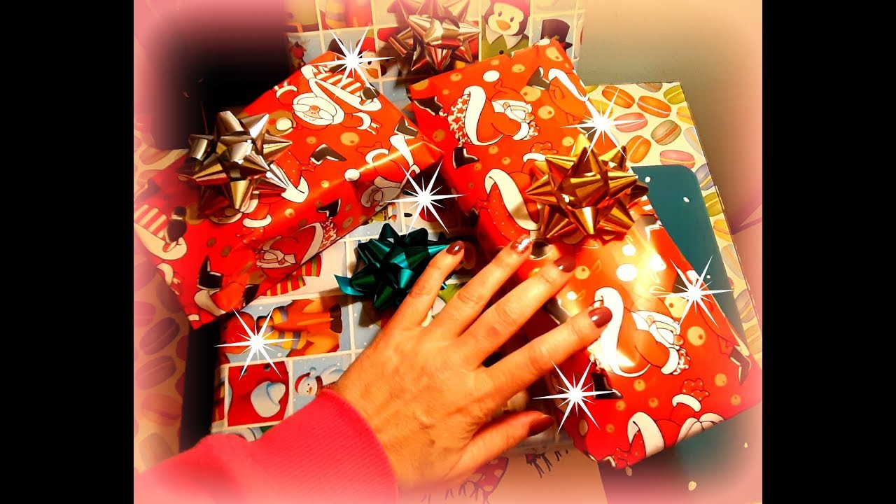 ASMR: 🎄🎁Pacchetti regalo 🎁🎄