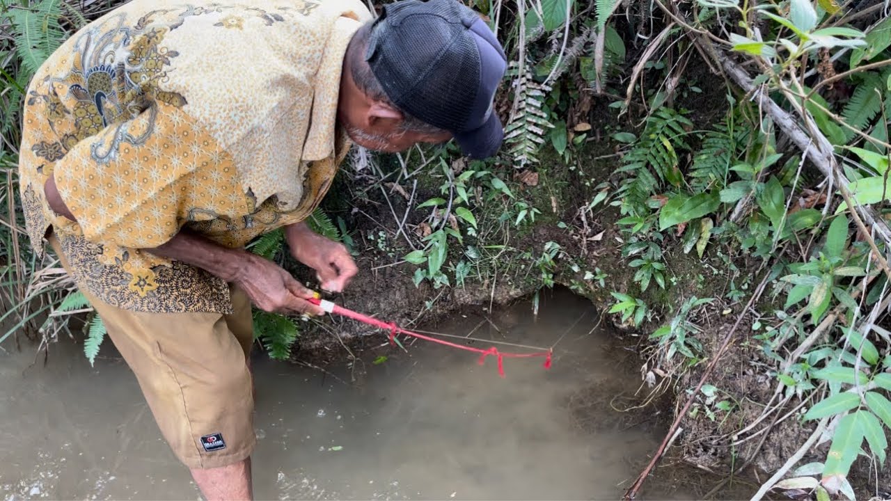 MANCING LEMBAT KEJAAMM YANG MENGHUNI LUBANG ALIRAN SUNGAI KECIL…