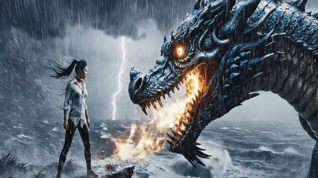 A Girl Alone Surviving In The Forest | Across the Sea – The Chase of the Giant Snake