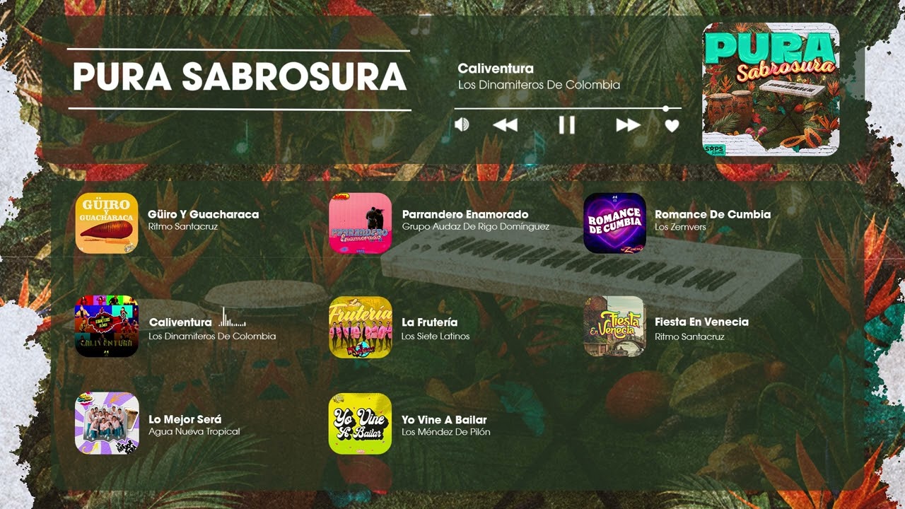 Agua Nueva Tropical - Pura Sabrosura (Disco Completo)