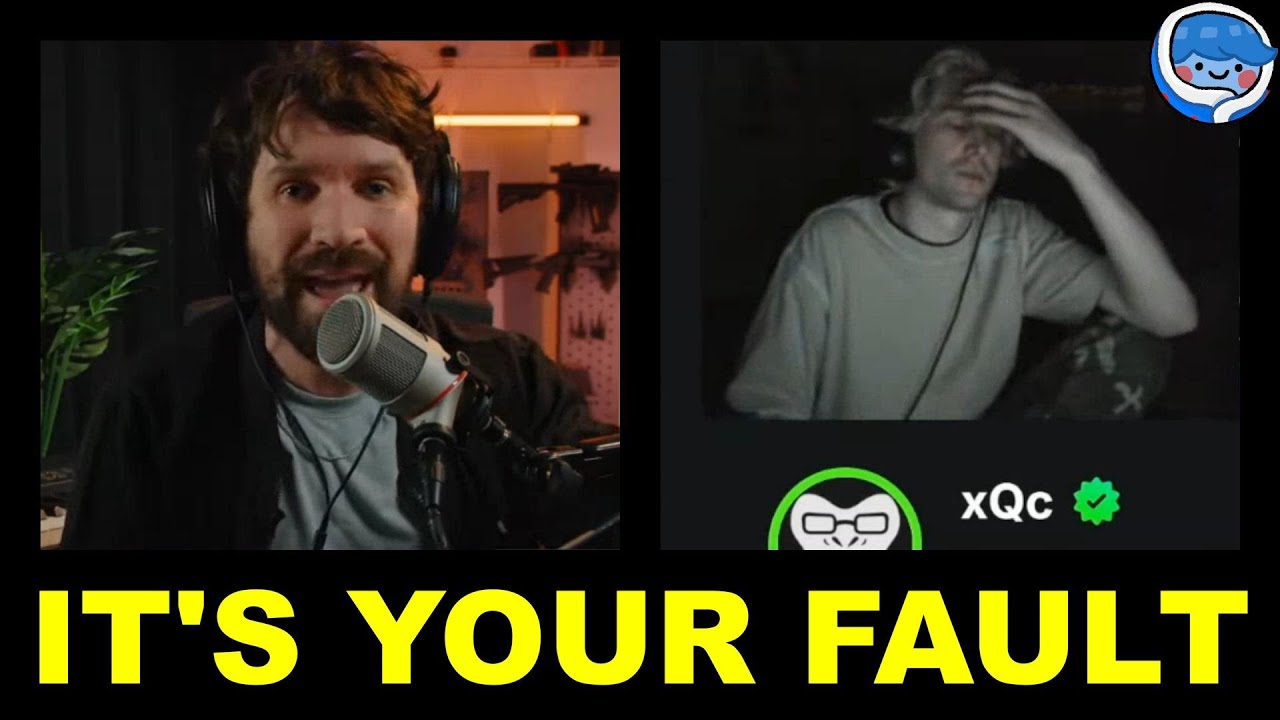 xQc Gets a Talking To... 😬 | @xQc #CharlieKirk #Rhetoric #Incitement #XQC #Destiny #TheOmniLiberal