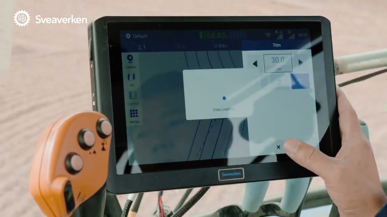 Sveaverken Lenksystem F100 Bornmann RTK GPS feature Highlights
