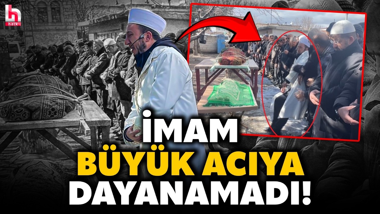 İMAMIN EN ZOR G&Ouml;REVİ! Kardeşi, yengesi ve yeğeninin cenaze namazını kaldırırken fenalık ge&ccedil;irdi!